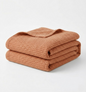 Waffle Cotton Blanket (90x90)