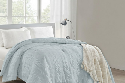 Seersucker Comforter Set