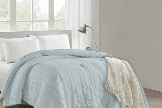 Seersucker Comforter Set