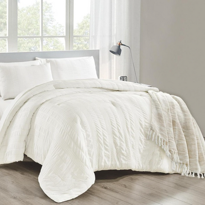 Seersucker Comforter Set