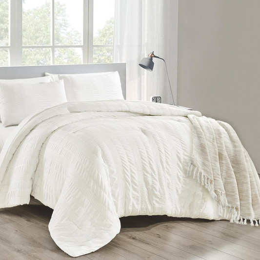 Seersucker Comforter Set