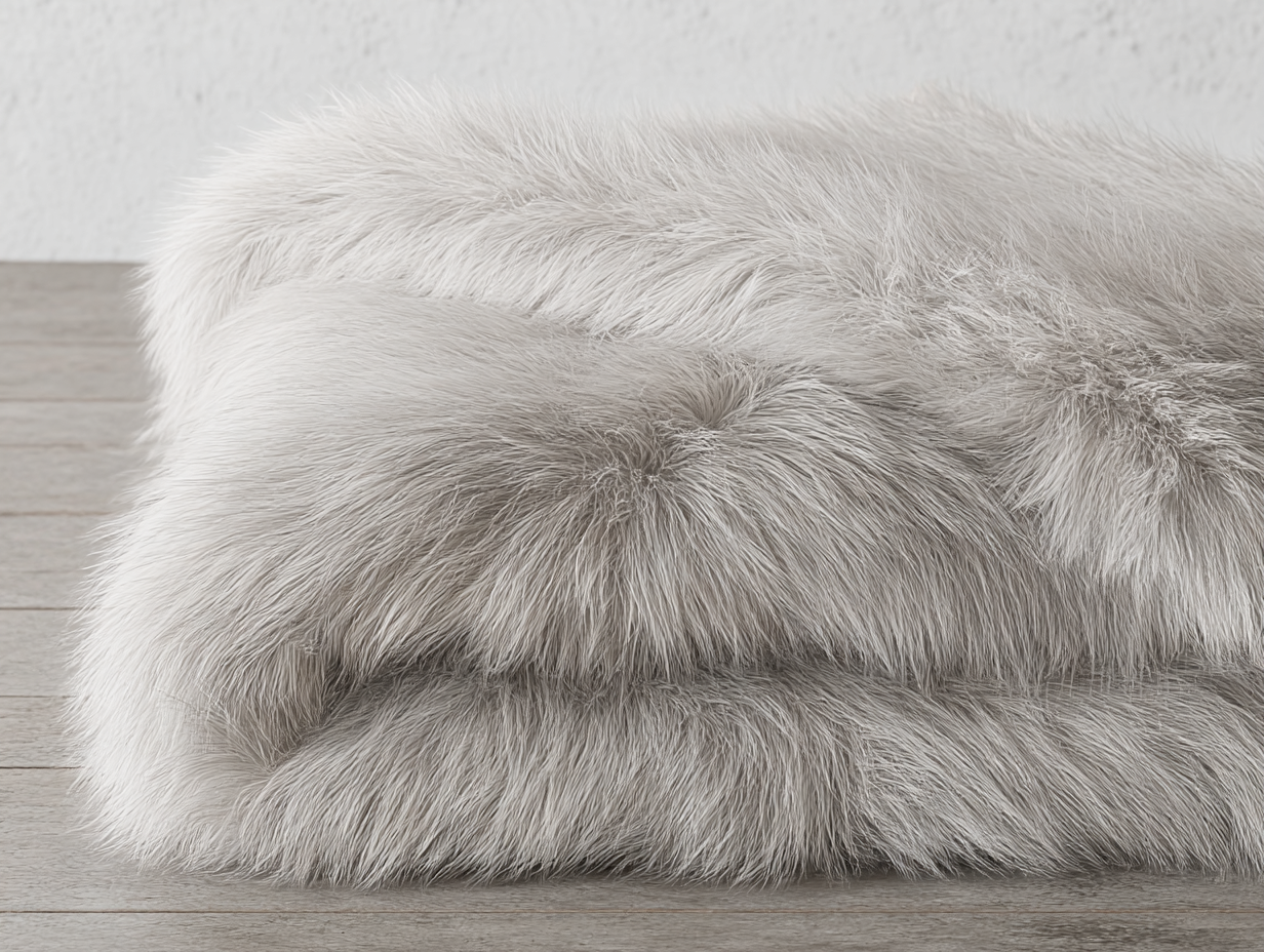 Faux Fur Throw