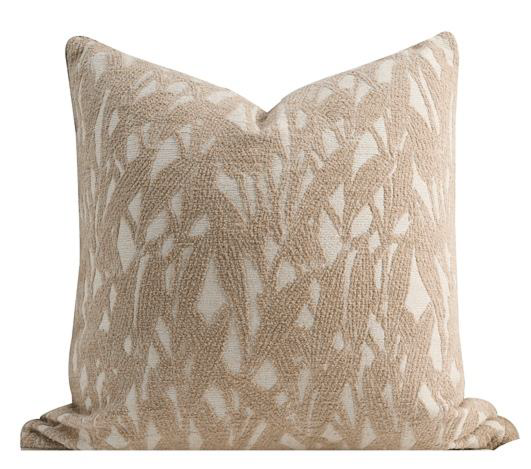 PALM LANE JACQUARD RETRO LEAF PATTERN CU