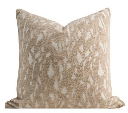 PALM LANE JACQUARD RETRO LEAF PATTERN CU