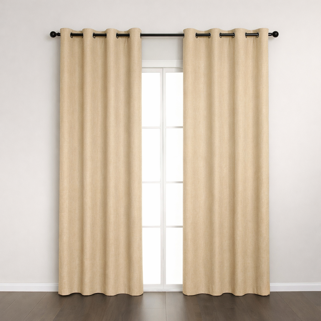 MH FAUX LINEN LINED PANEL