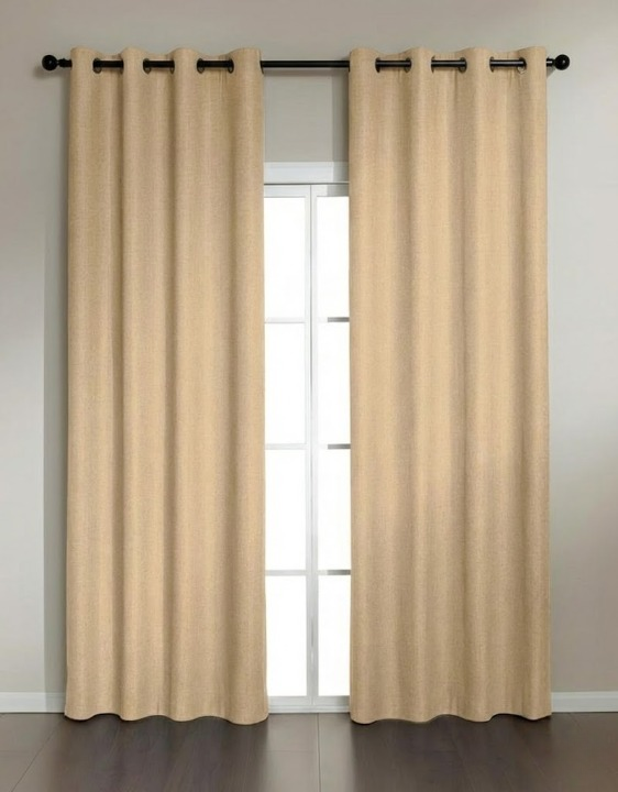 MH FAUX LINEN LINED PANEL