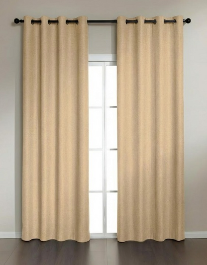 MH FAUX LINEN LINED PANEL