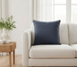 PALM LANE SOLID LINEN COTTON CUSHION