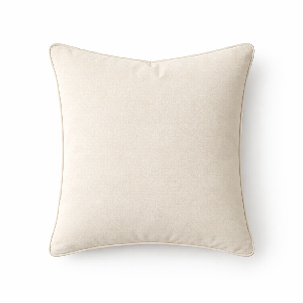 MH VELVET PIPPED VELVET CUSHION