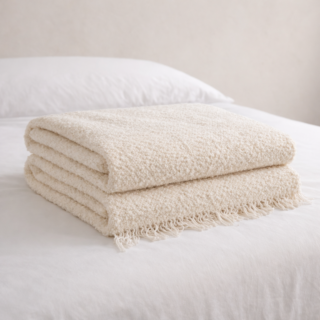 Boucle Throw 50x60, 250gsm