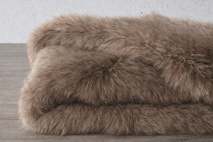 Faux Fur Throw
