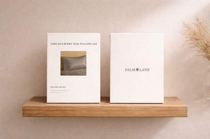 PALM LANE MULBERRY SILK PILLOWCASE