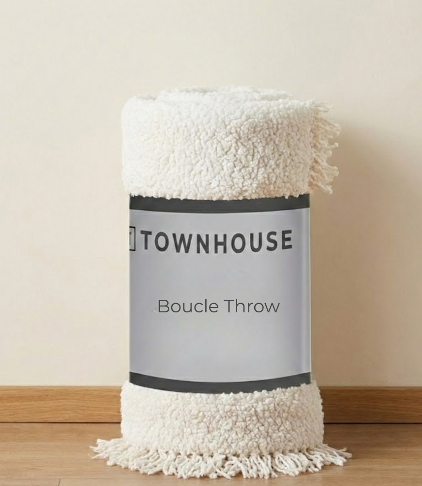 Boucle Throw 50x60, 250gsm