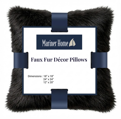 Faux Fur DÃ©cor Pillow