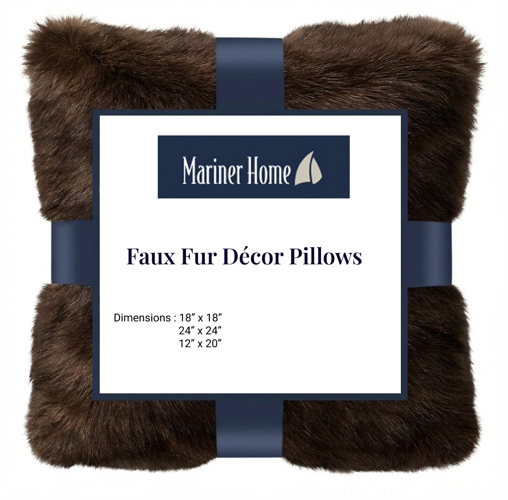 Faux Fur DÃ©cor Pillow