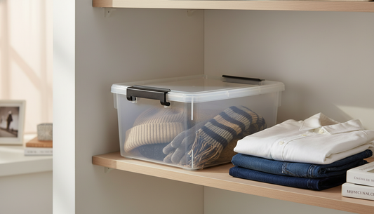 2 PC CLEAR CONTAINER STORAGE - 7L