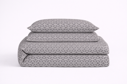 Matelass Quilt Set Ð Geometric Pattern