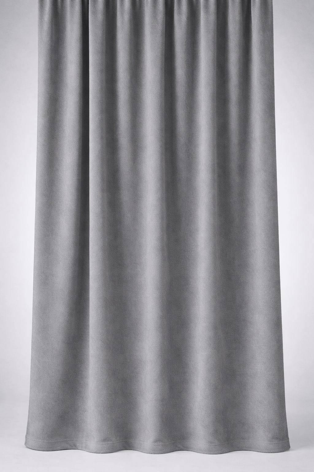 SOLID WATERPROOF EMBOSSED SHOWER CURTAIN