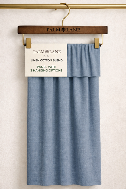 COTTON LINEN BLEND 3 WAY PANEL
