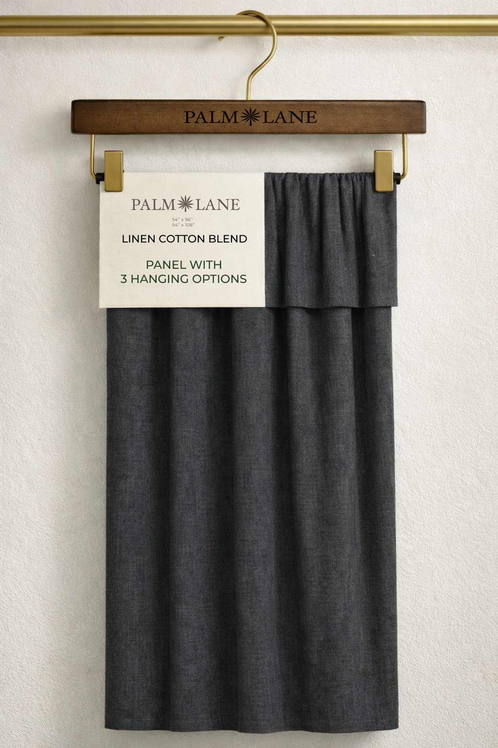 COTTON LINEN BLEND 3 WAY PANEL