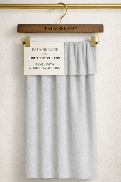 COTTON LINEN BLEND 3 WAY PANEL