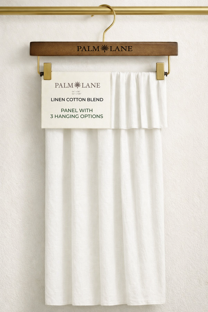 COTTON LINEN BLEND 3 WAY PANEL