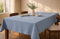 COTTON LINEN BLEND TABLECLOTH