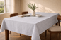 COTTON LINEN BLEND TABLECLOTH