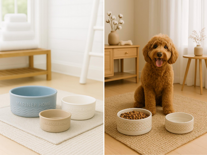 Ceramic Dog Bowls Medium