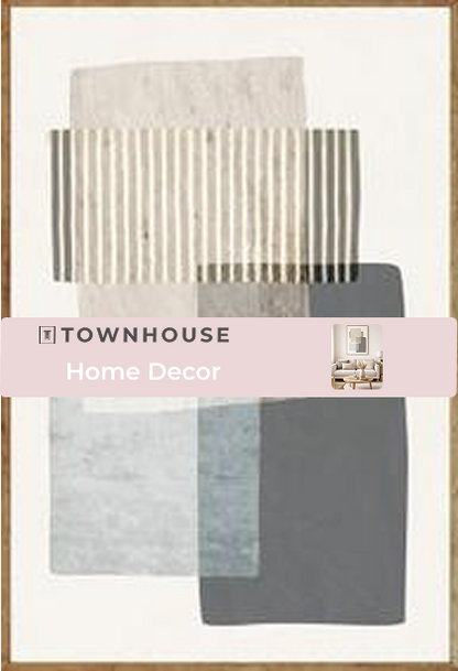 Wall Art - Colored Squares Framed Art