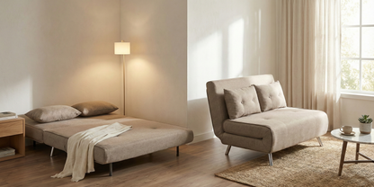 Convertible Sofa (Solid Oak Frame)