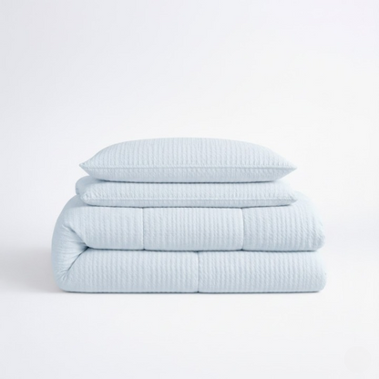 Seersucker Comforter Set