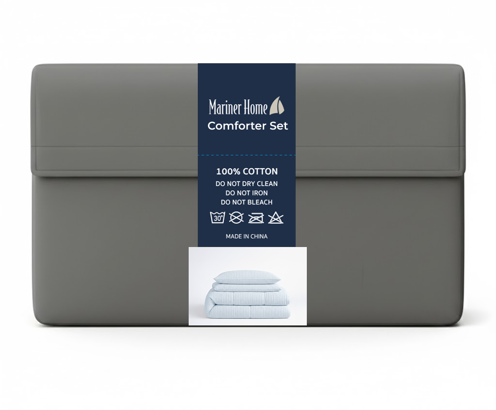 Seersucker Comforter Set