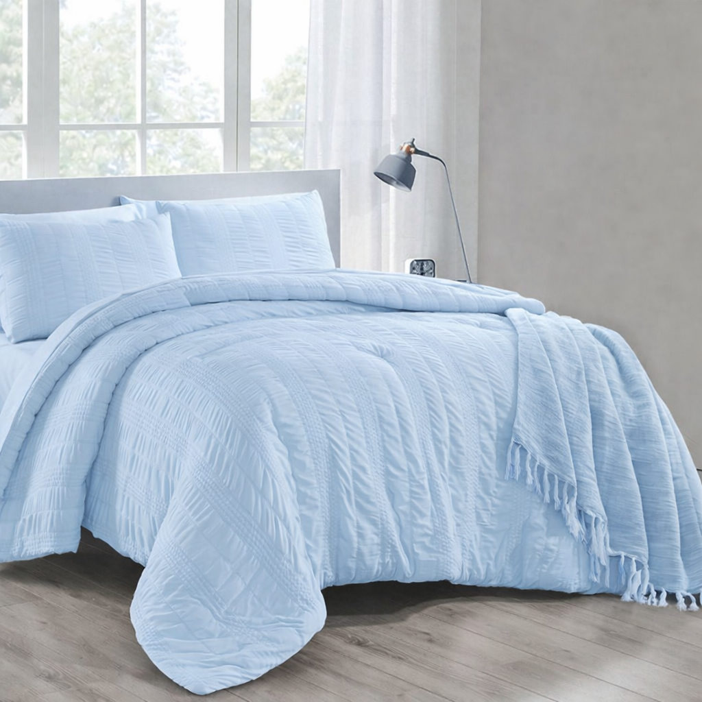 Seersucker Comforter Set