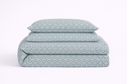 Matelass Quilt Set Ð Geometric Pattern