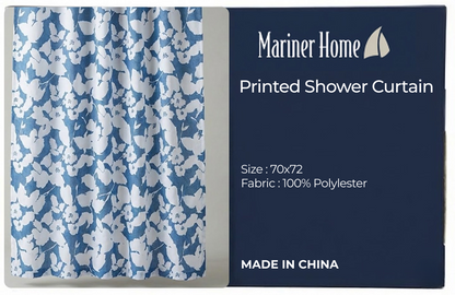 Printed Shower Curtain