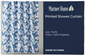 Printed Shower Curtain