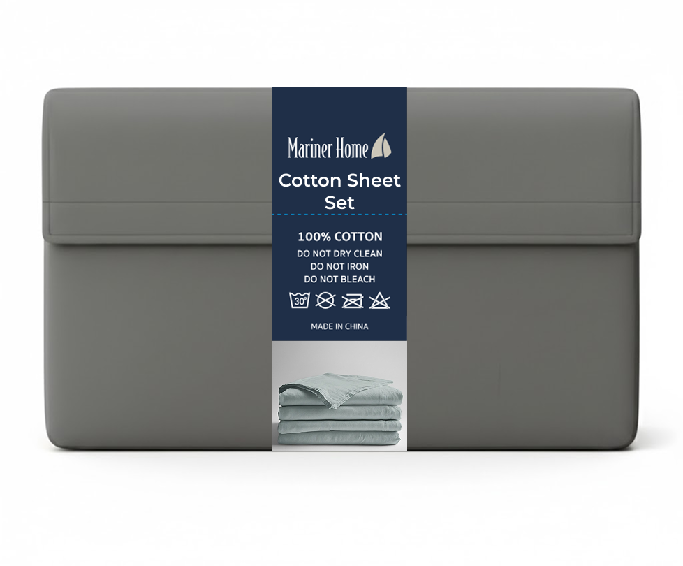 T300 Solid Cotton Sheet Set