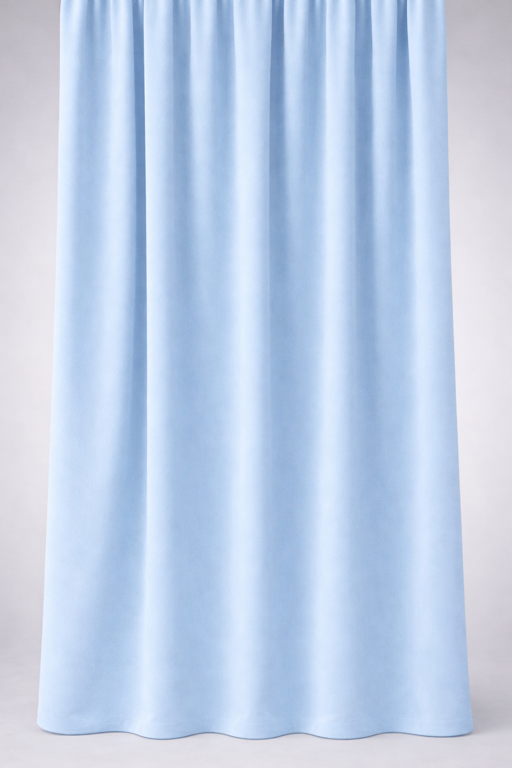 SOLID WATERPROOF EMBOSSED SHOWER CURTAIN
