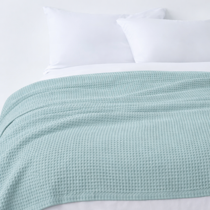 Waffle Cotton Blanket (90x90)