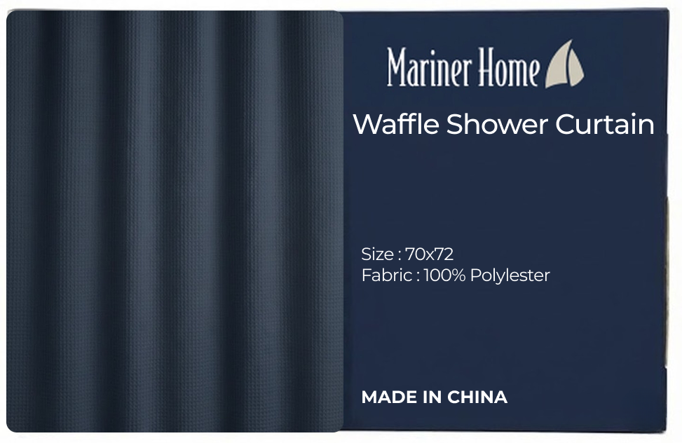 Waffle Shower Curtain