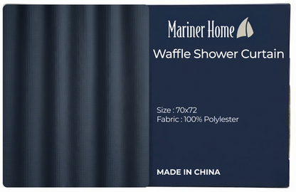 Waffle Shower Curtain