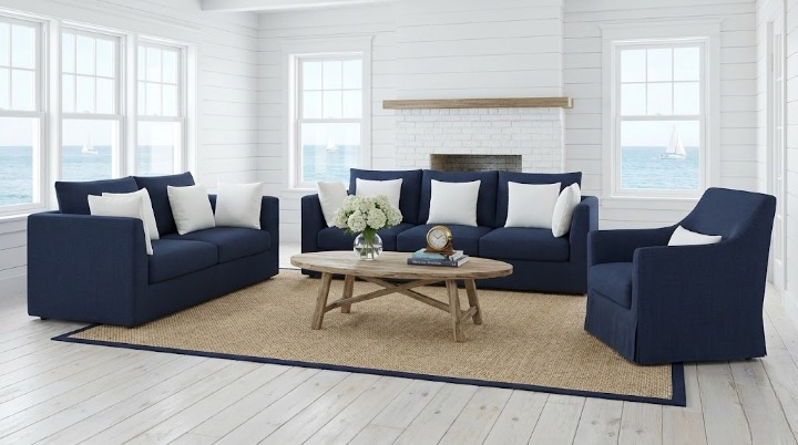 Harbour Lounge Fabric 2 Seater Sofa