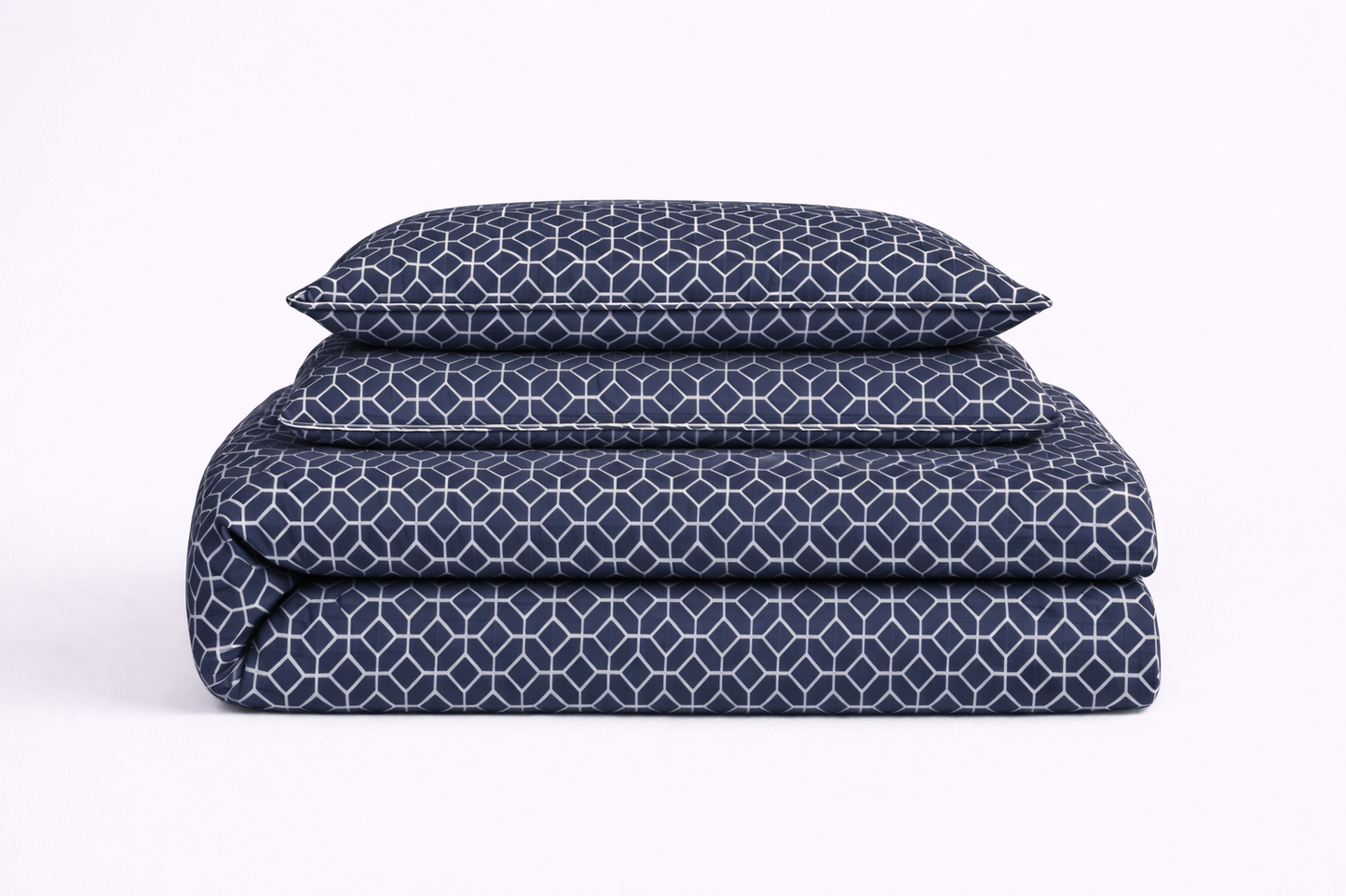 Matelass Quilt Set Ð Geometric Pattern