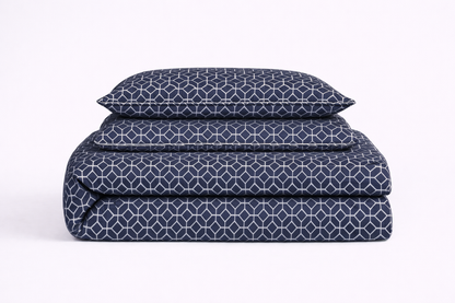 Matelass Quilt Set Ð Geometric Pattern
