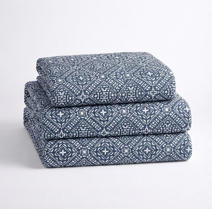Matelass Quilt Set Ð Medallion Print