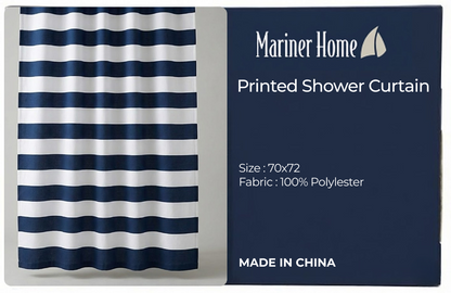 Printed Shower Curtain