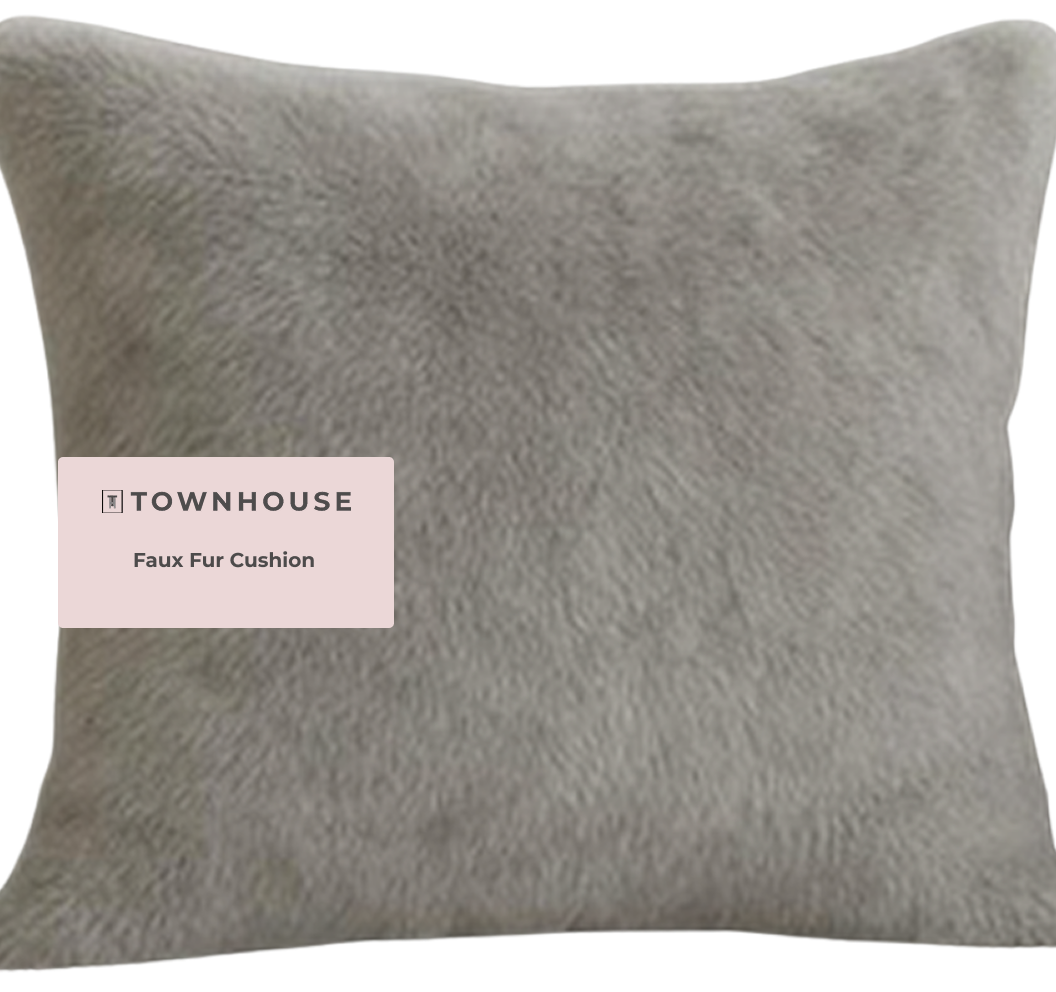 Faux Fur Cushion 18X18 (100% Polyester)