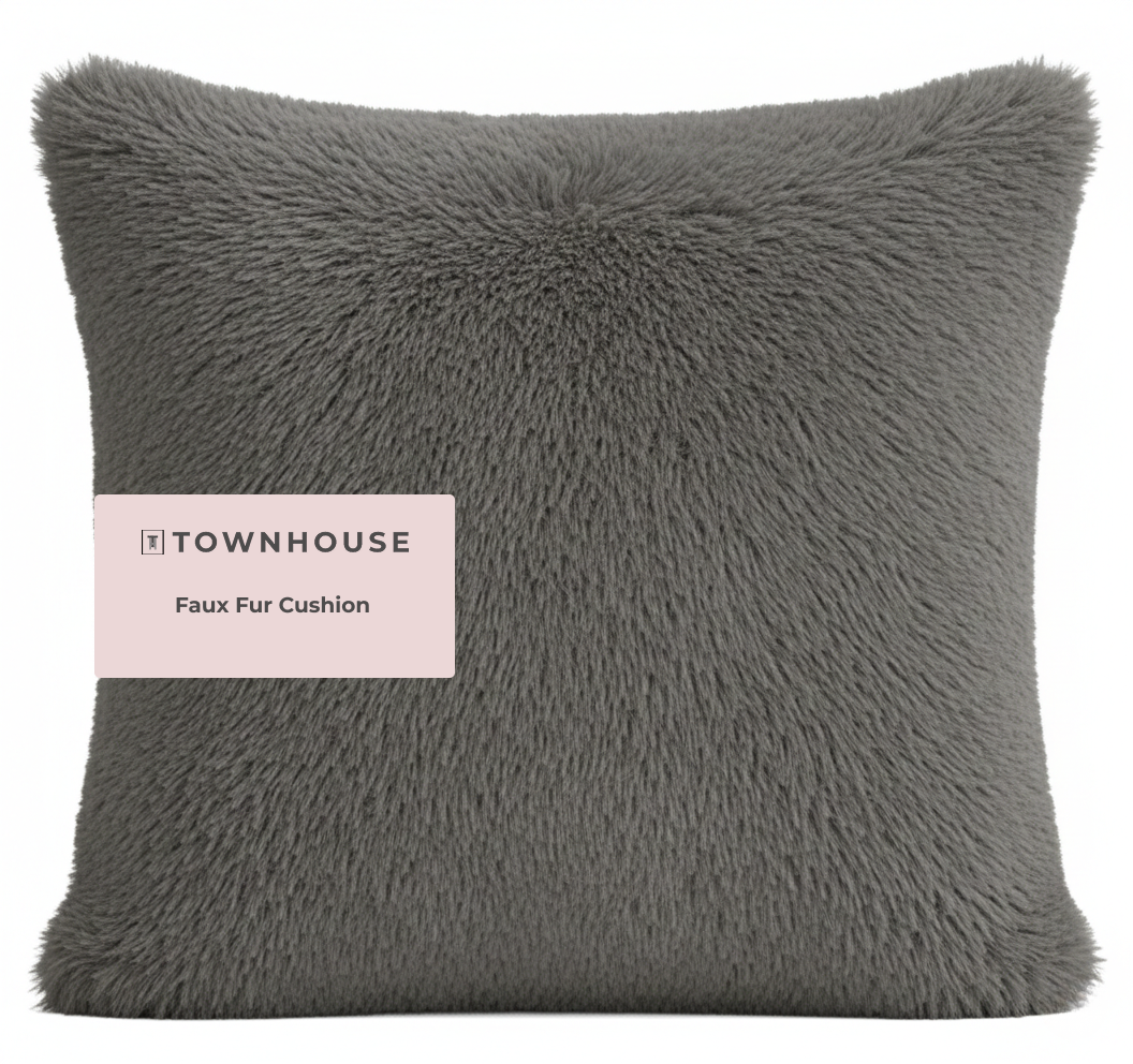 Faux Fur Cushion 18X18 (100% Polyester)