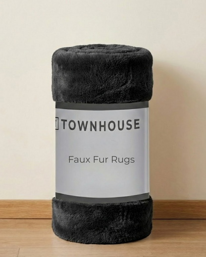 Low Pile Faux Fur Rug (100% Polyester)